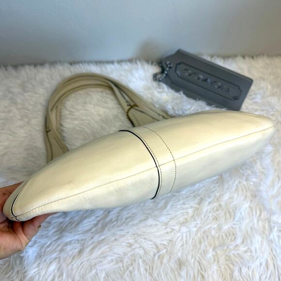 y2K COACH Legacy Ergo Belted Brass Shoulder Bag Hobo - Picture 5 of 9